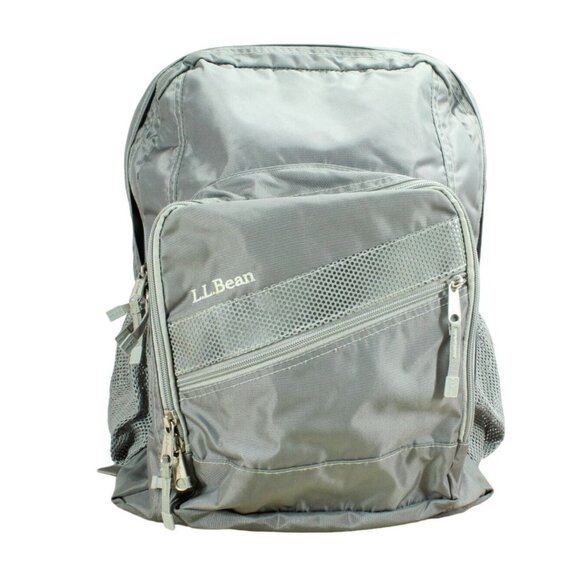 L.L. Bean Bags Ll Bean Unisex Adult Gray Weatherproof Nylon Deluxe